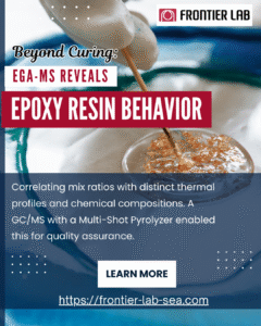 EGA-MS Reveals Epoxy Resin Behavior