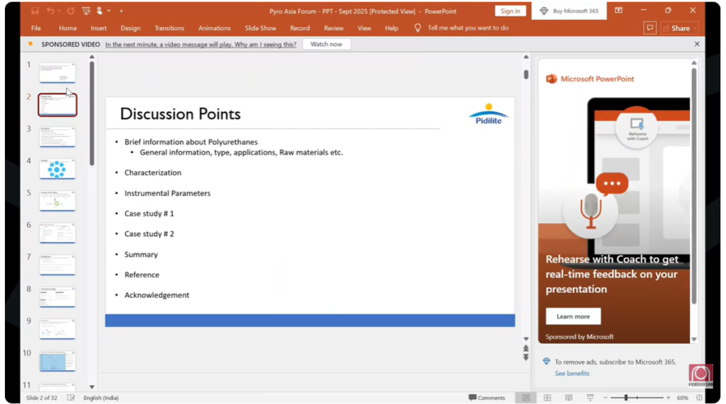 Polyurethane characterization using double-shot pyrolysis GC-MS