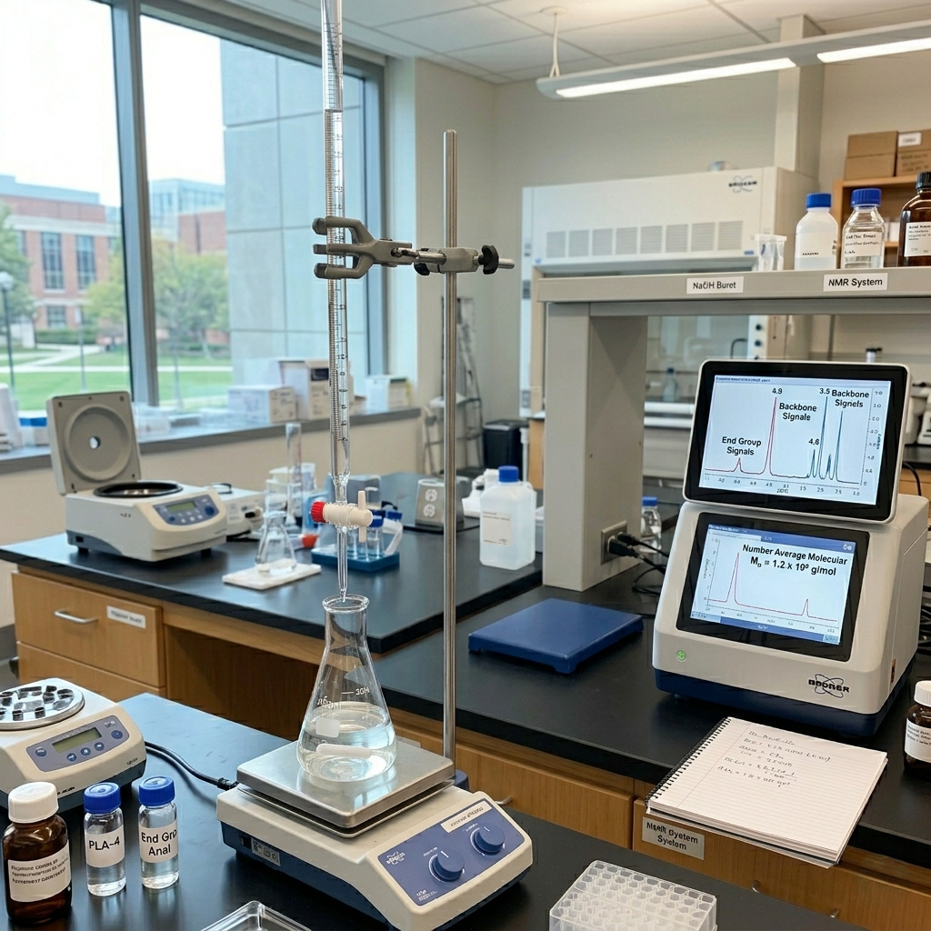 End Group Analysis of Polymers for Molecular Weight Determination