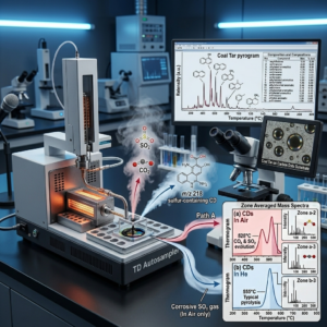 Composition analysis of coal tar by thermal desorption GCMS