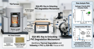 Analysis of PVC Yellowing Using EGA-MS Technology
