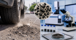 tire wear particles in road dust