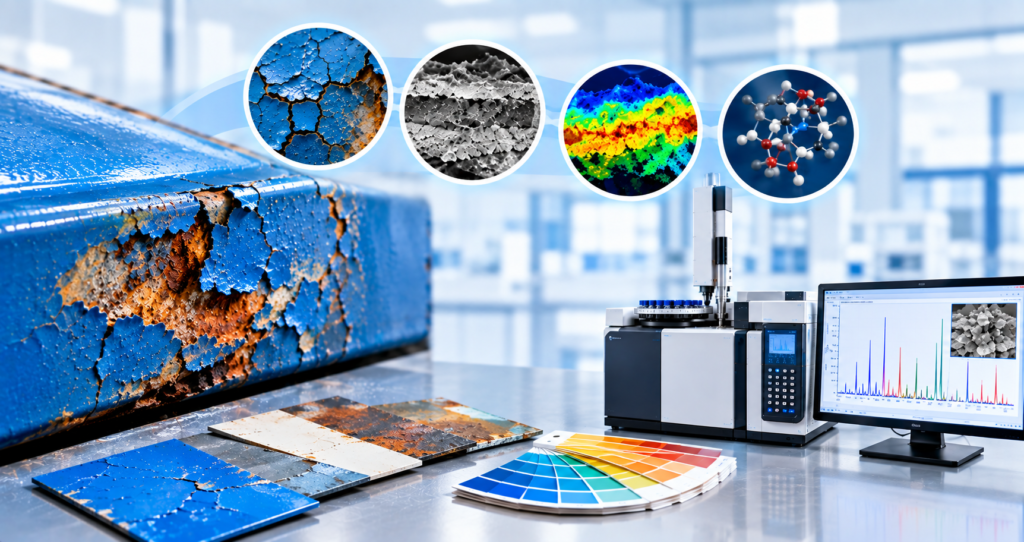 Paint & Coating Failure Analysis Using Py-GCMS