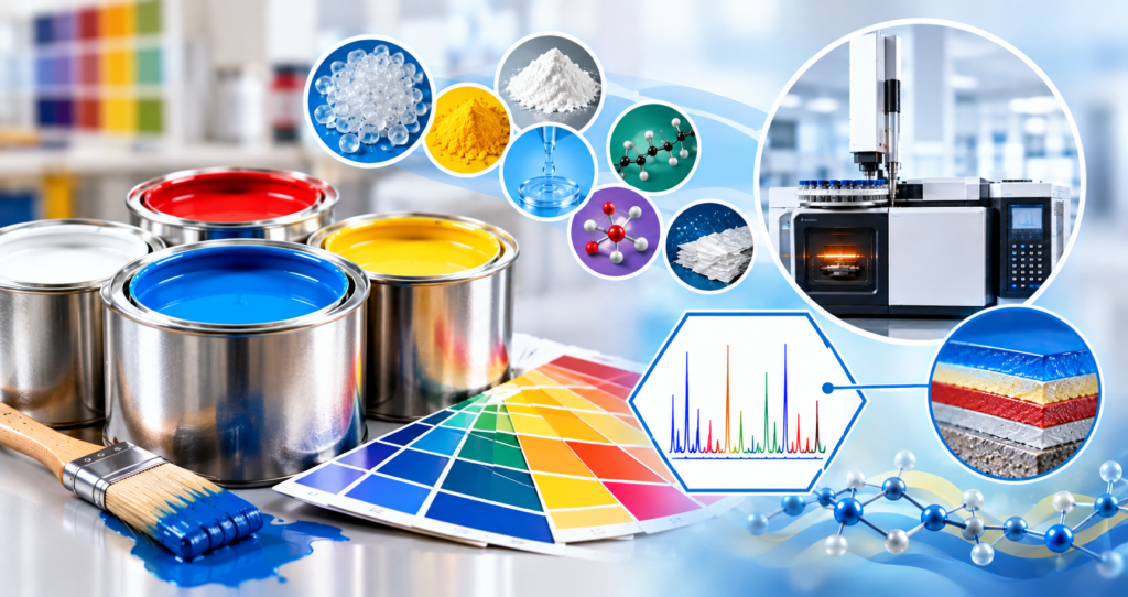 Paint Formulation Analysis Using Pyrolysis-GCMS