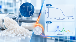 Polyvinyl Acetate Thermal Analysis Infographic